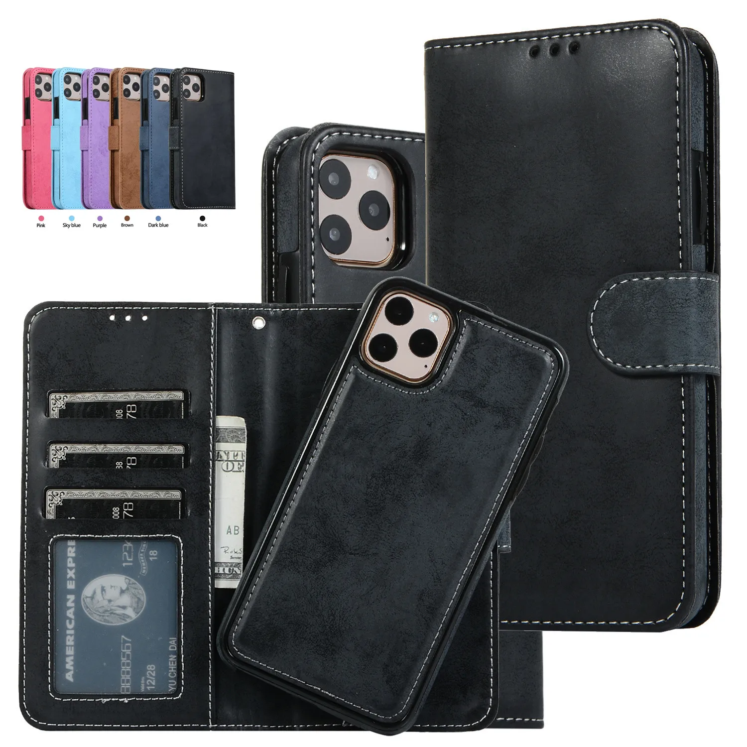 Luxury Leather Removable Flip  - Phone Cases Classy recensie en prijs