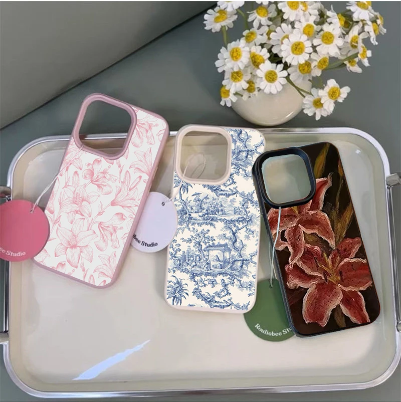 Elegant Flower Lily Case For S - Phone Cases Dior recensie en prijs