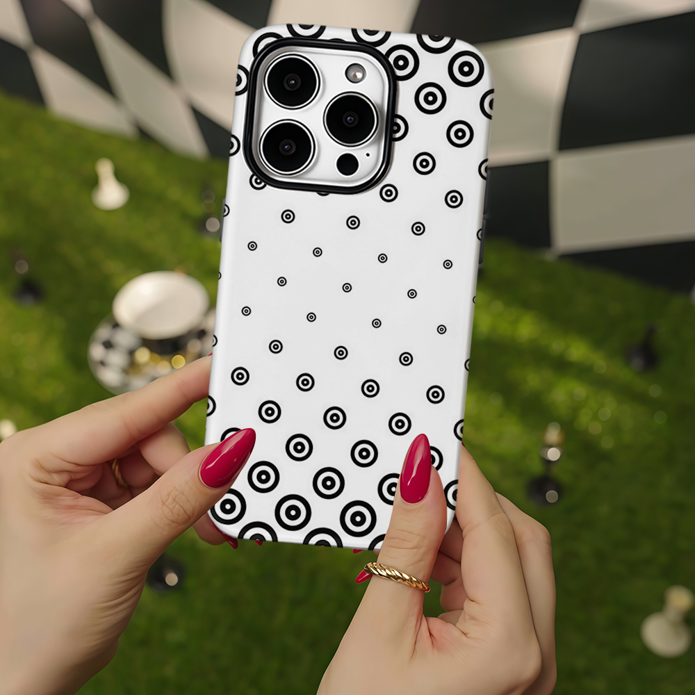 Black White Target Dot Phone C - Phone Cases Target recensie en prijs