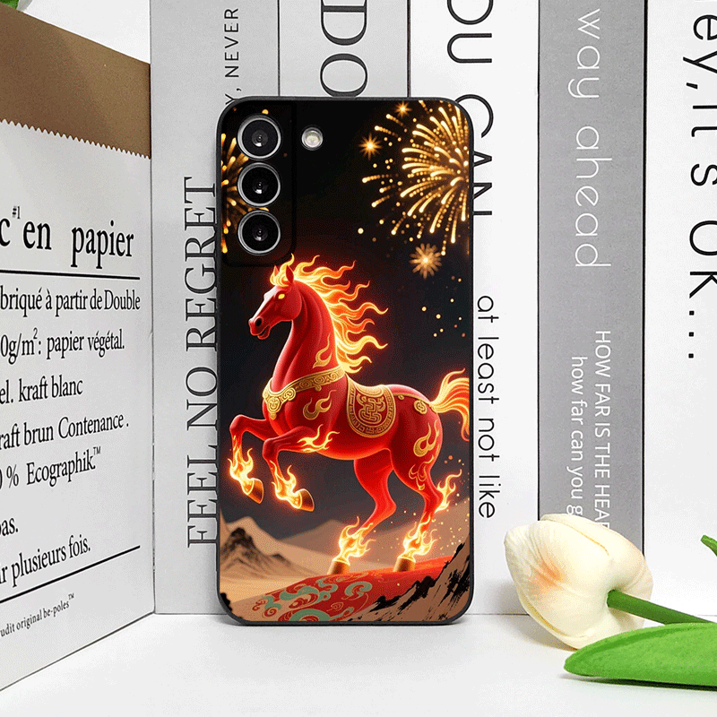 Fashion Chinese-Style Red Hors - Phone Cases For Samsung A14 recensie en prijs