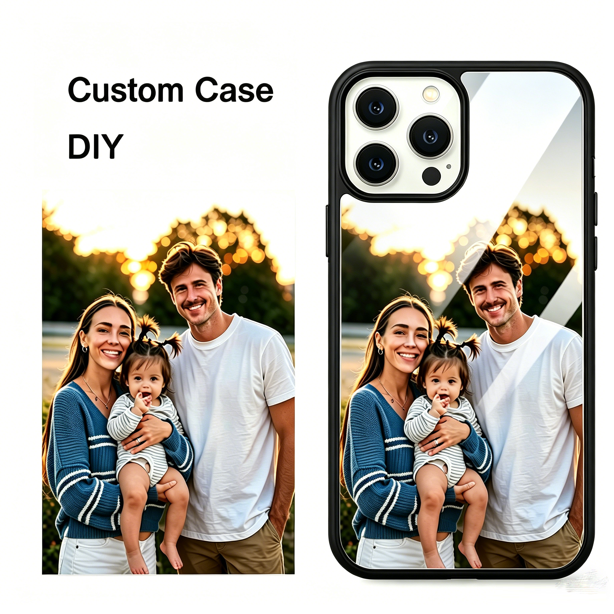 Custom Photo Mirror Glass Case - Phone Cases Customized recensie en prijs