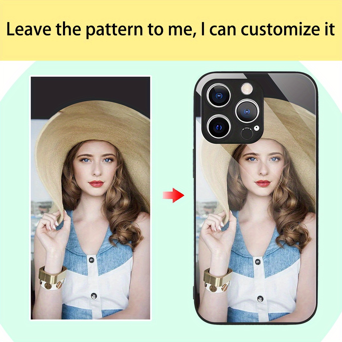 Custom Photo Mirror Glass Case - Phone Cases Customized recensie en prijs