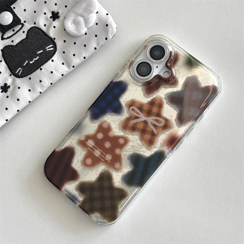 Korean Winter Cute Brown Check - Phone Cases Cute Iphone 13 recensie en prijs