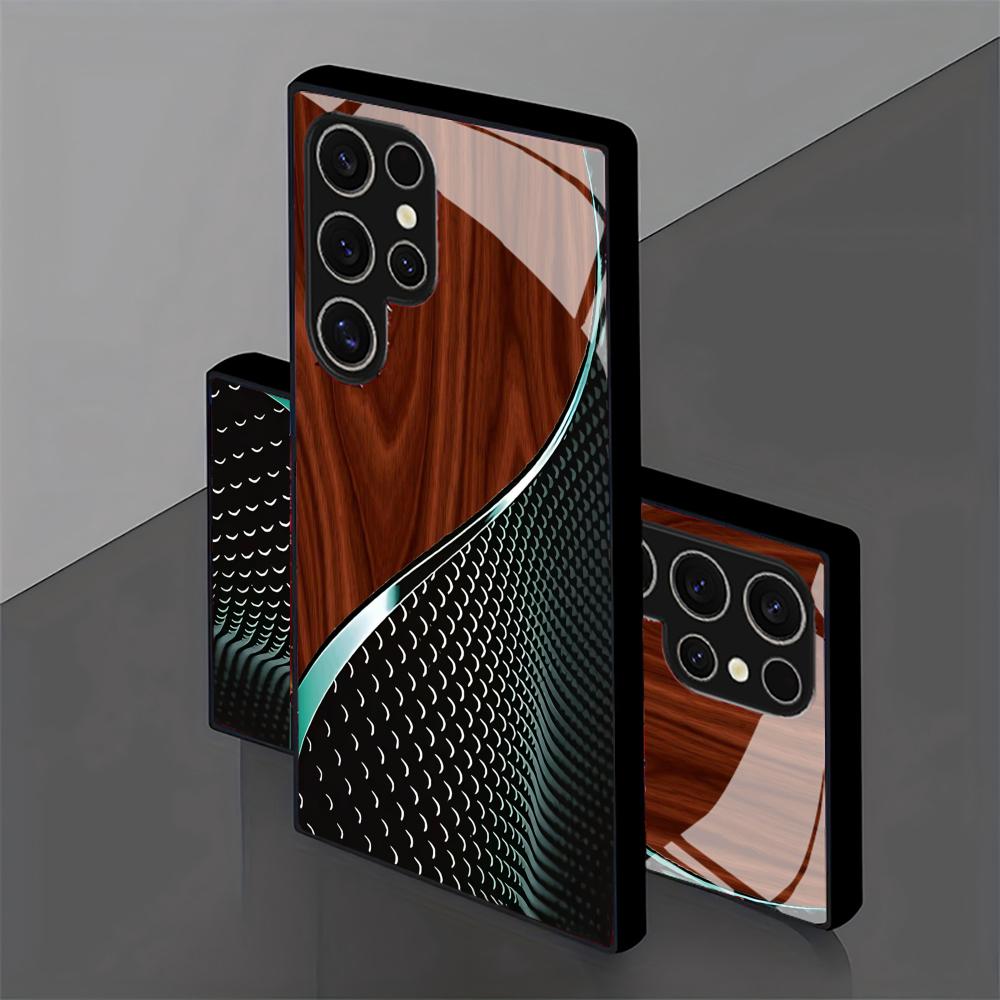 Creative Honeycomb Wood Patter - Phone Cases Samsung S24 recensie en prijs