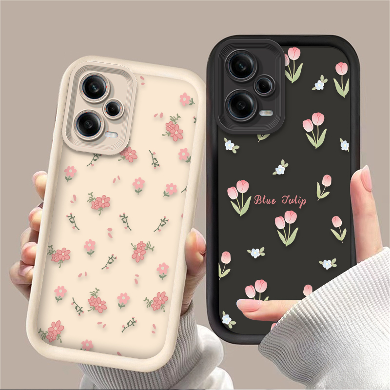 Retro Tulip Flower Phone Case  - Phone Cases Xiaomi 14 recensie en prijs