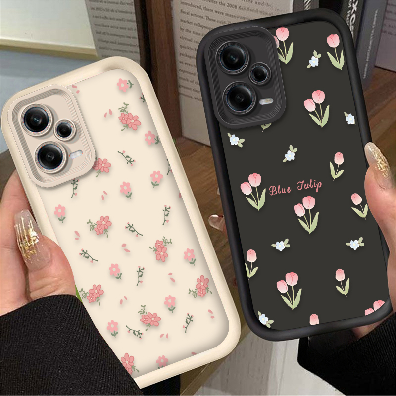 Retro Tulip Flower Phone Case  - Phone Cases Xiaomi 14 recensie en prijs