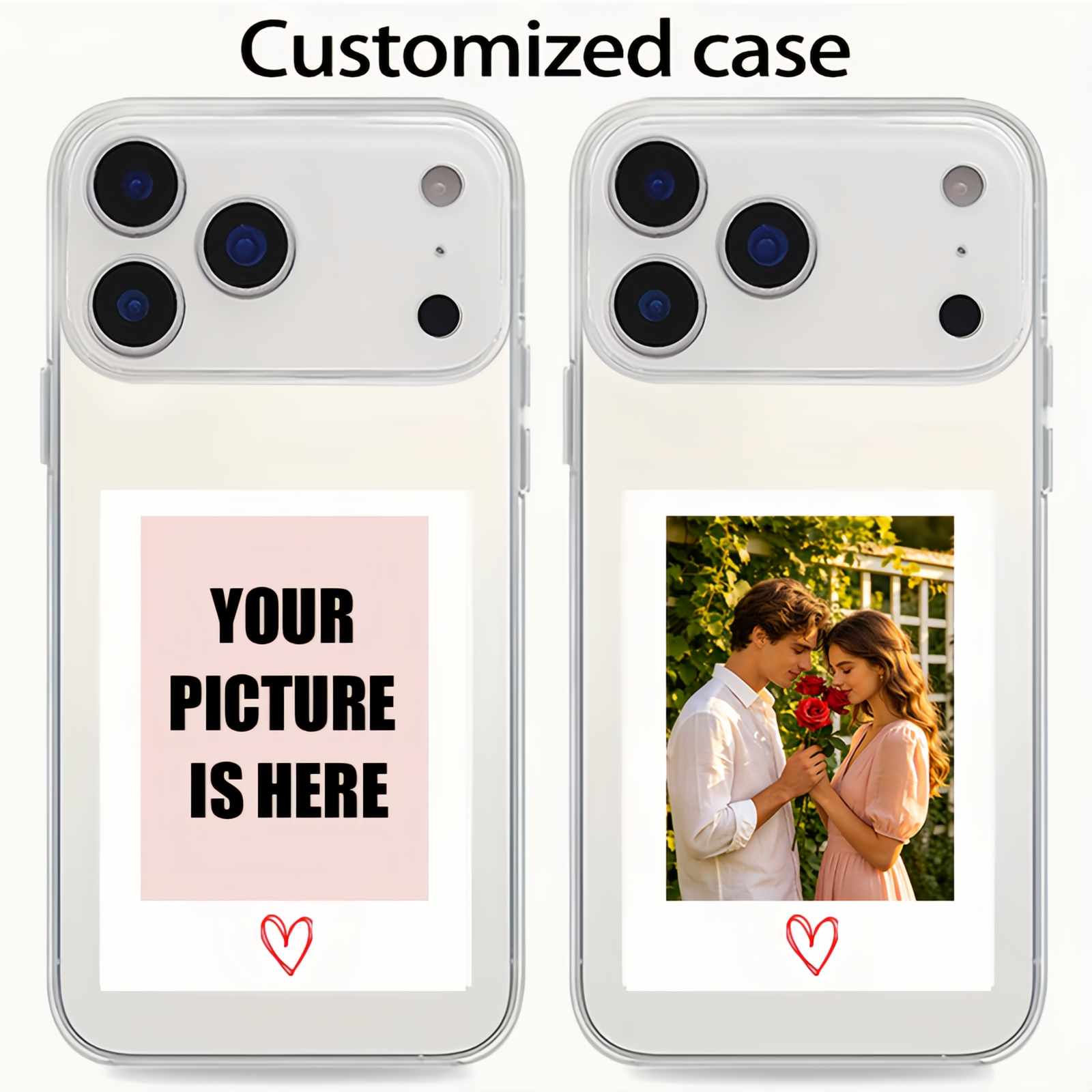 Custom DIY Transparent soft sh - Phone Cases Customized recensie en prijs
