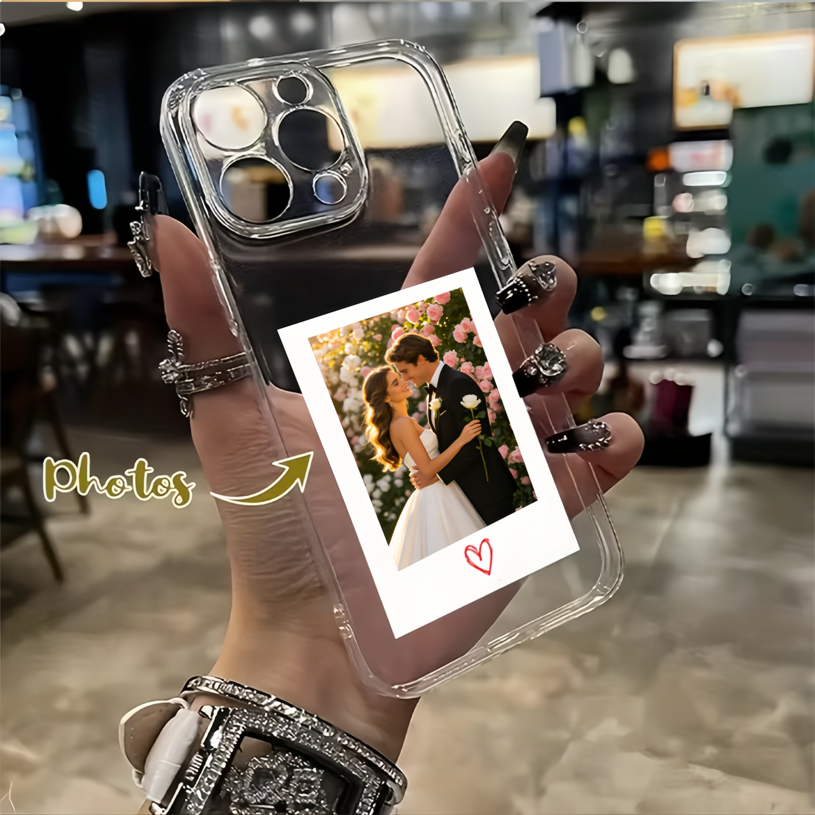 Custom DIY Transparent soft sh - Phone Cases Customized recensie en prijs