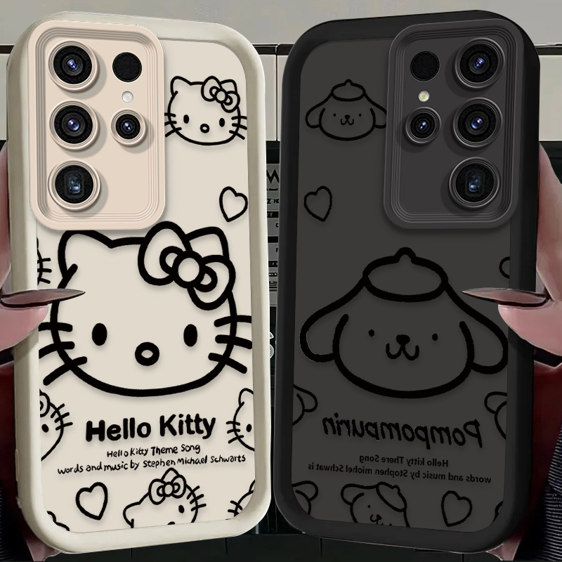 Sanrio Hello Kitty Pompom Puri - Phone Cases Samsung S24 recensie en prijs