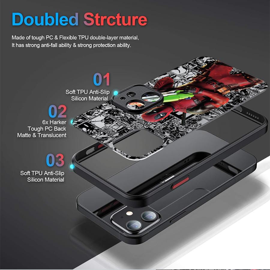 Marvel Funny Deadpool Case for - Phone Cases Iphone 13 recensie en prijs