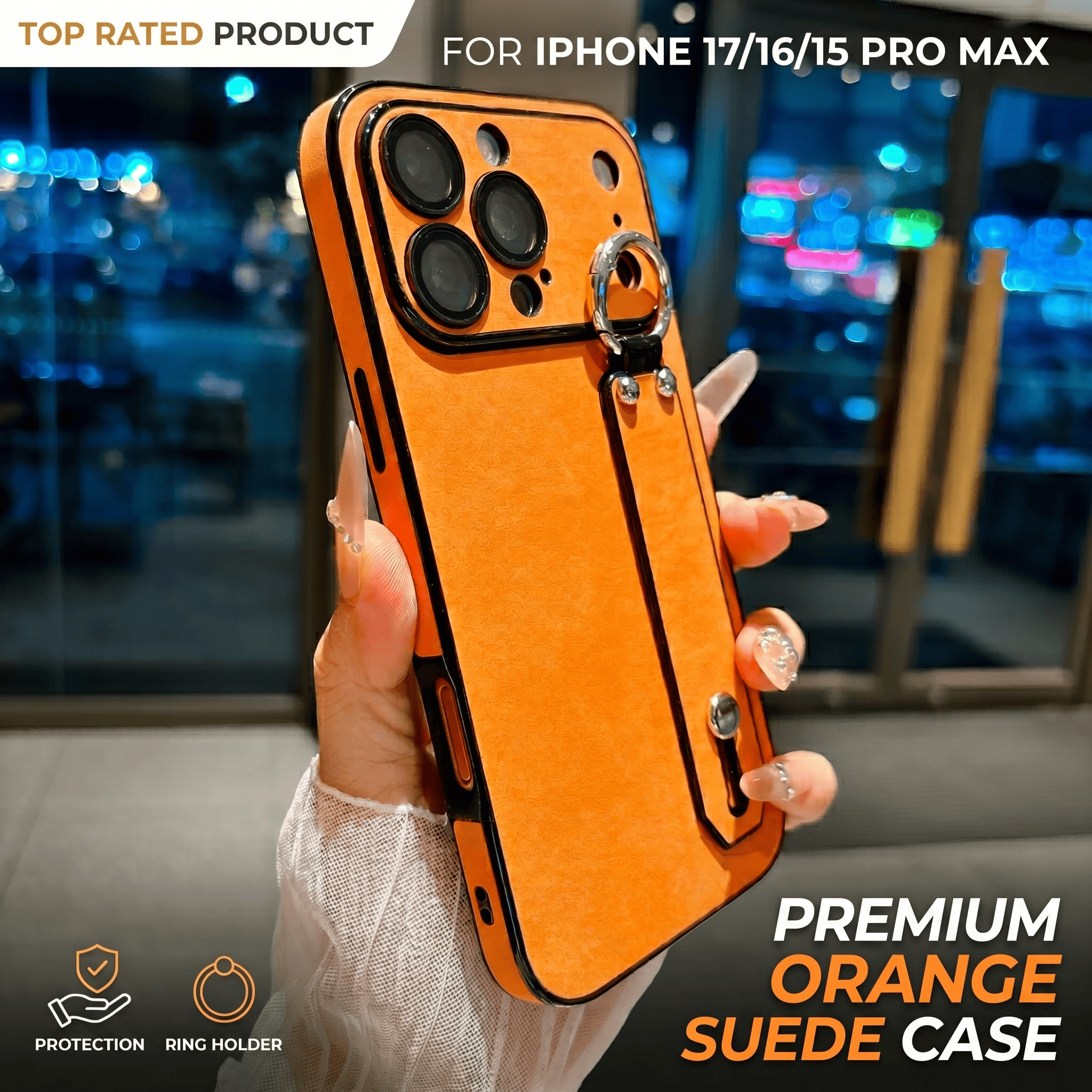 Suede Leather Wrist Strap Hold - Phone Cases Iphone 13 recensie en prijs