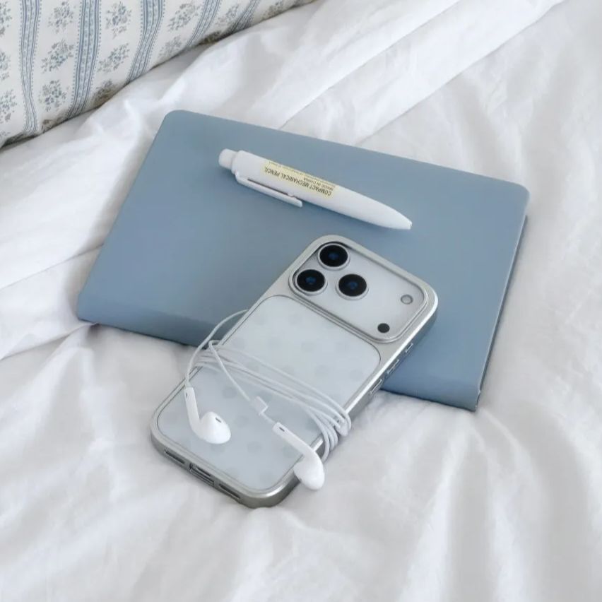 Korean Ins Minimalist Blue Pol - Phone Cases Y2K recensie en prijs