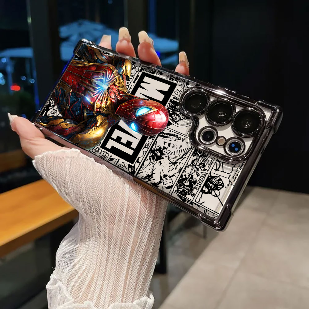 Marvel Spiderman Ironman Comic - Phone Cases Samsung S24 recensie en prijs