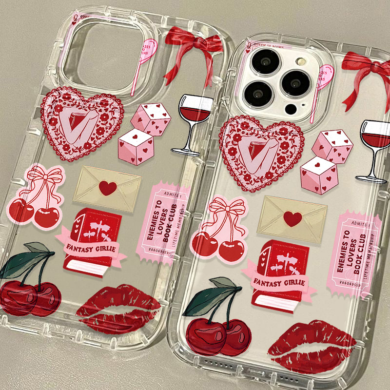 Korean Cute Cherry Bow Phone C - Phone Cases Cute Iphone 13 recensie en prijs