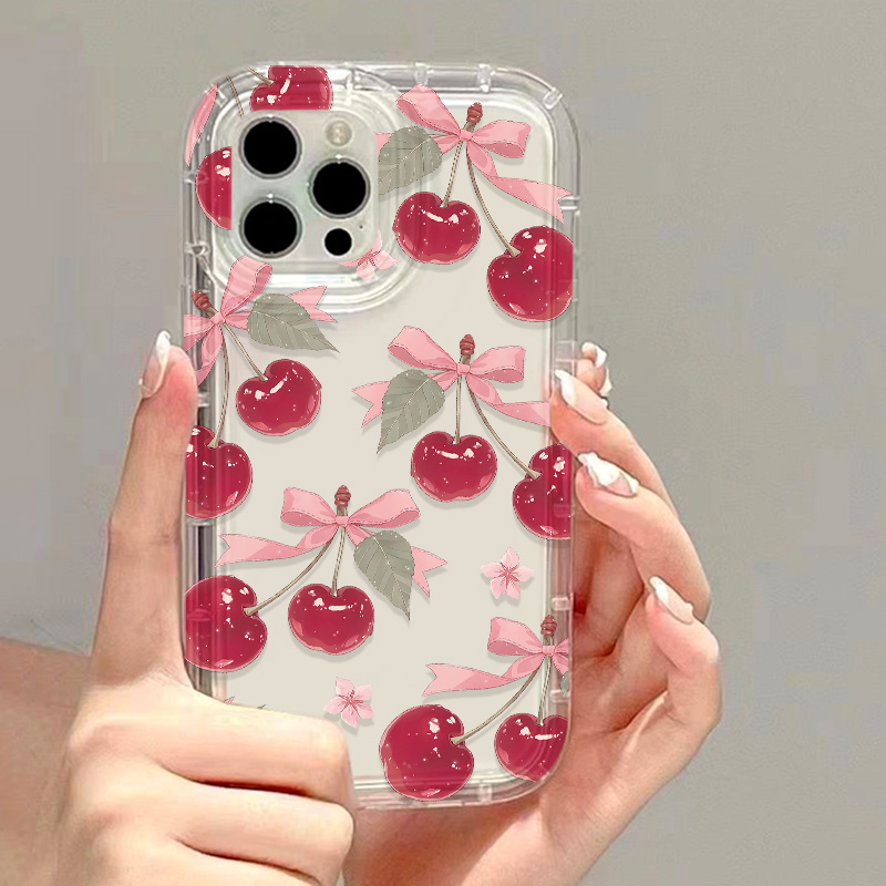 Korean Cute Cherry Bow Phone C - Phone Cases Cute Iphone 13 recensie en prijs