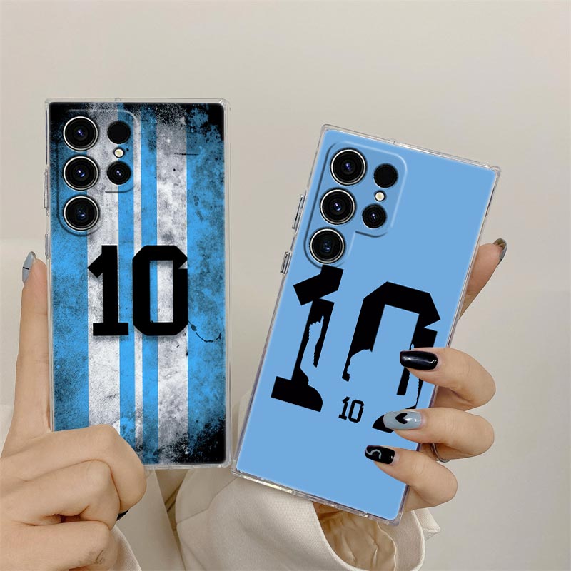 Cool Football Number 10 Transp - Phone Cases Samsung S24 recensie en prijs