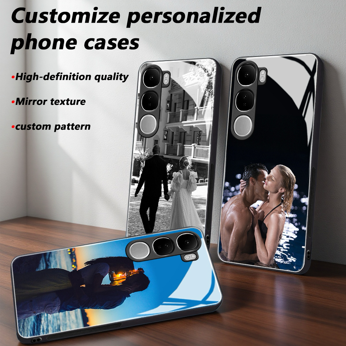 Custom Photo Mirror Glass Phon - Phone Cases Customized recensie en prijs