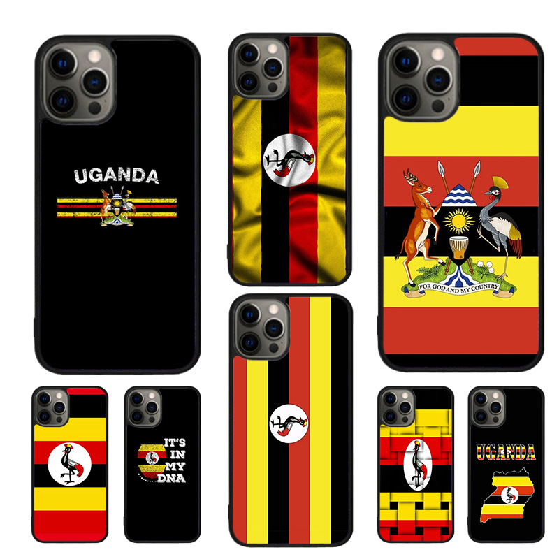 Uganda Flag Coat Of Arms Phone - Phone Cases Uganda recensie en prijs