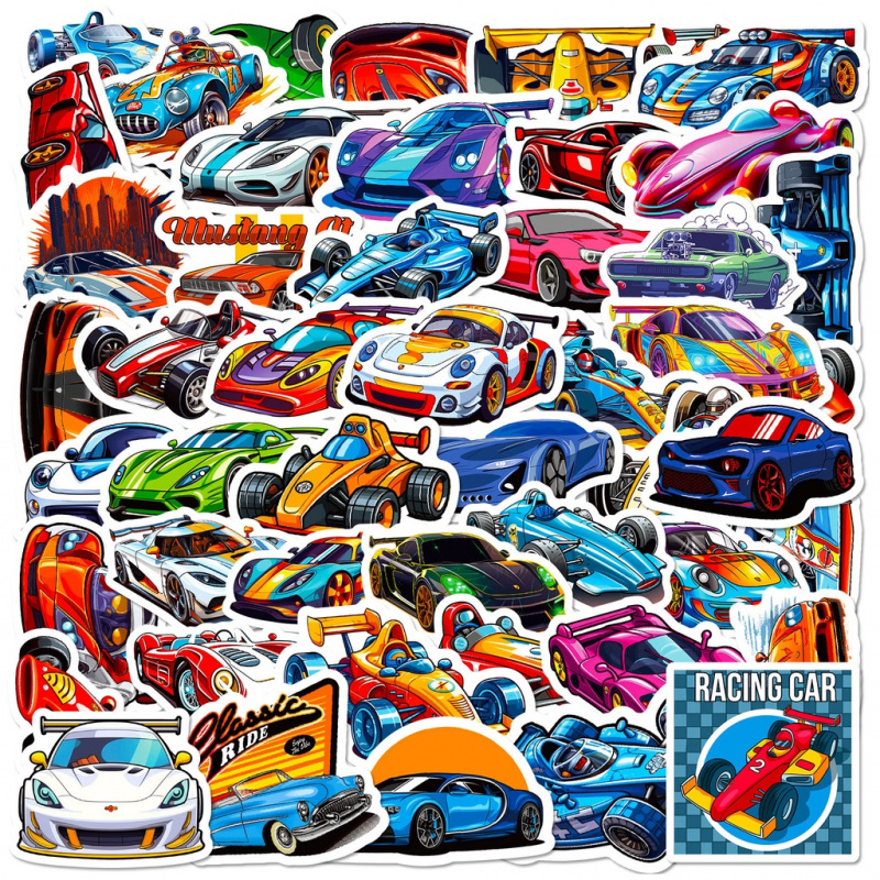 50PCS Cool Cartoon JDM Racing  - Phone Cases Kids recensie en prijs