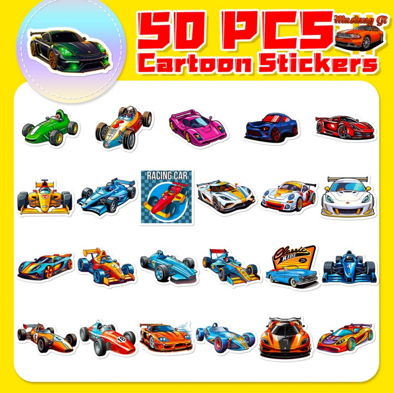 50PCS Cool Cartoon JDM Racing  - Phone Cases Kids recensie en prijs