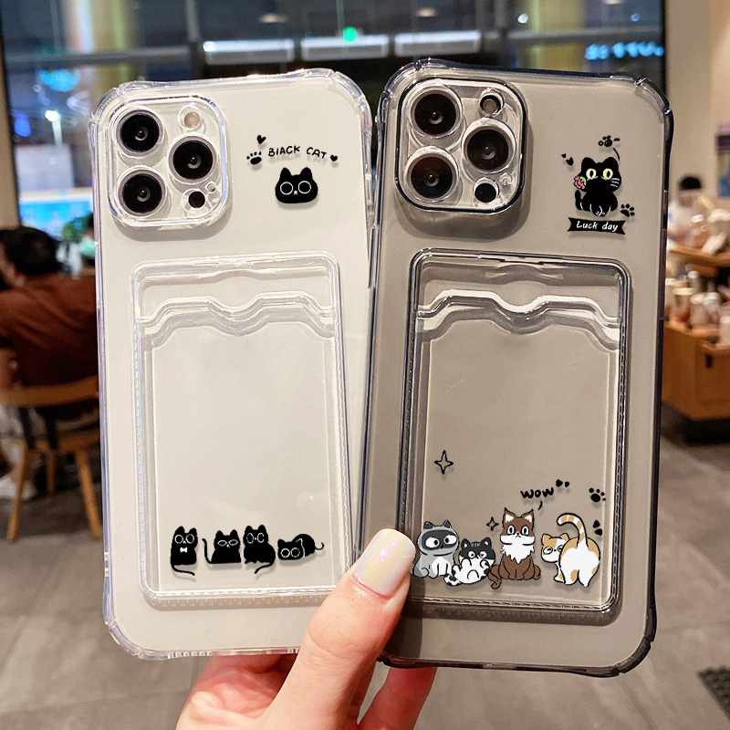 Cute Black Cat Phone Case For  - Phone Cases Cute Iphone 13 recensie en prijs