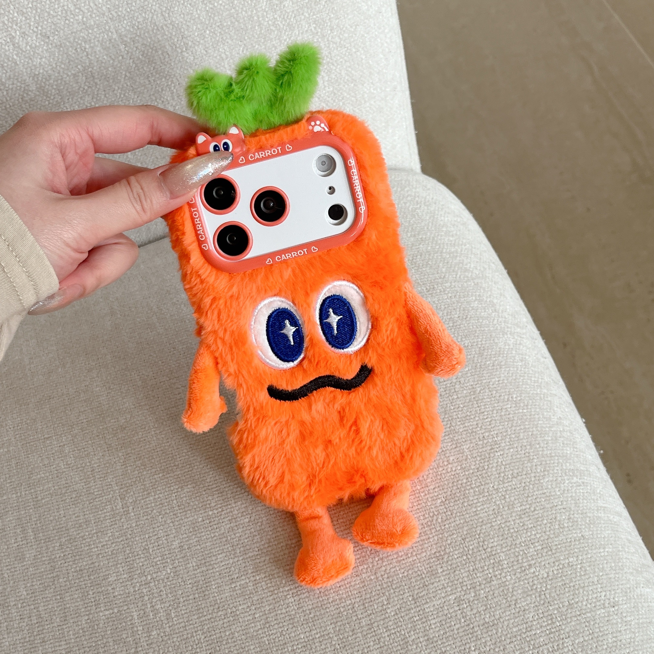 Cute Plush Phone Case with Qui - Phone Cases Cute Iphone 13 recensie en prijs