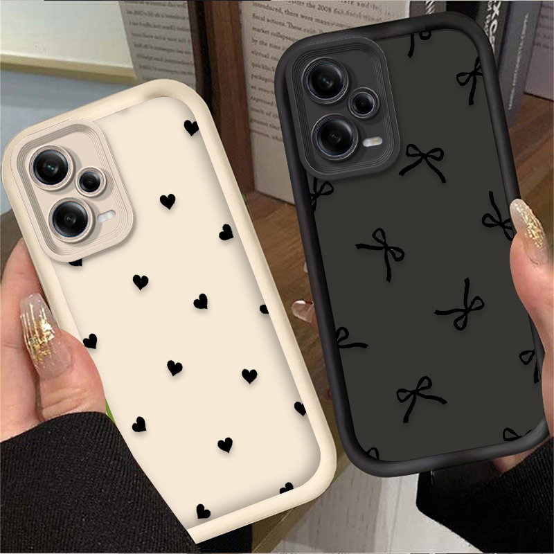 Black Love Heart Bowknot Phone - Phone Cases Xiaomi 14 recensie en prijs
