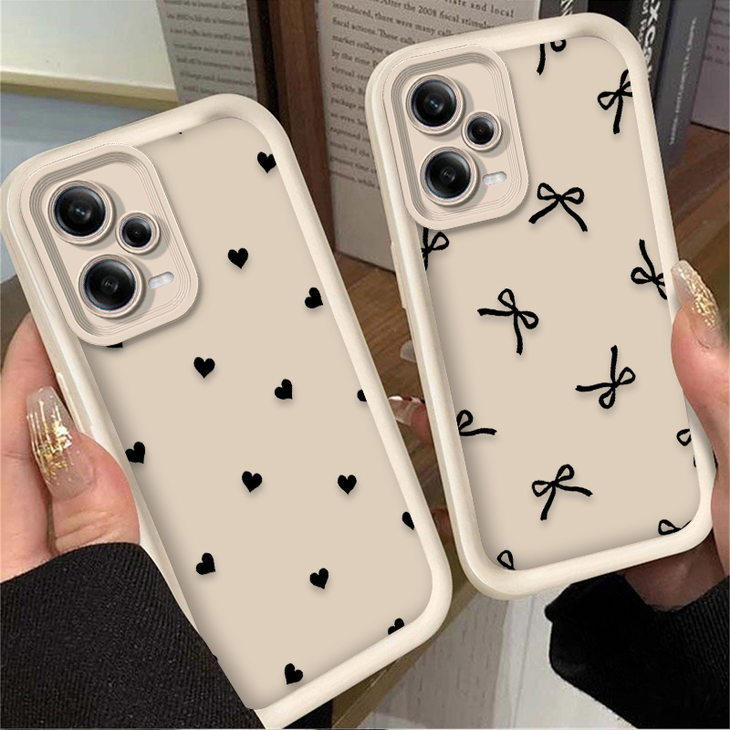 Black Love Heart Bowknot Phone - Phone Cases Xiaomi 14 recensie en prijs