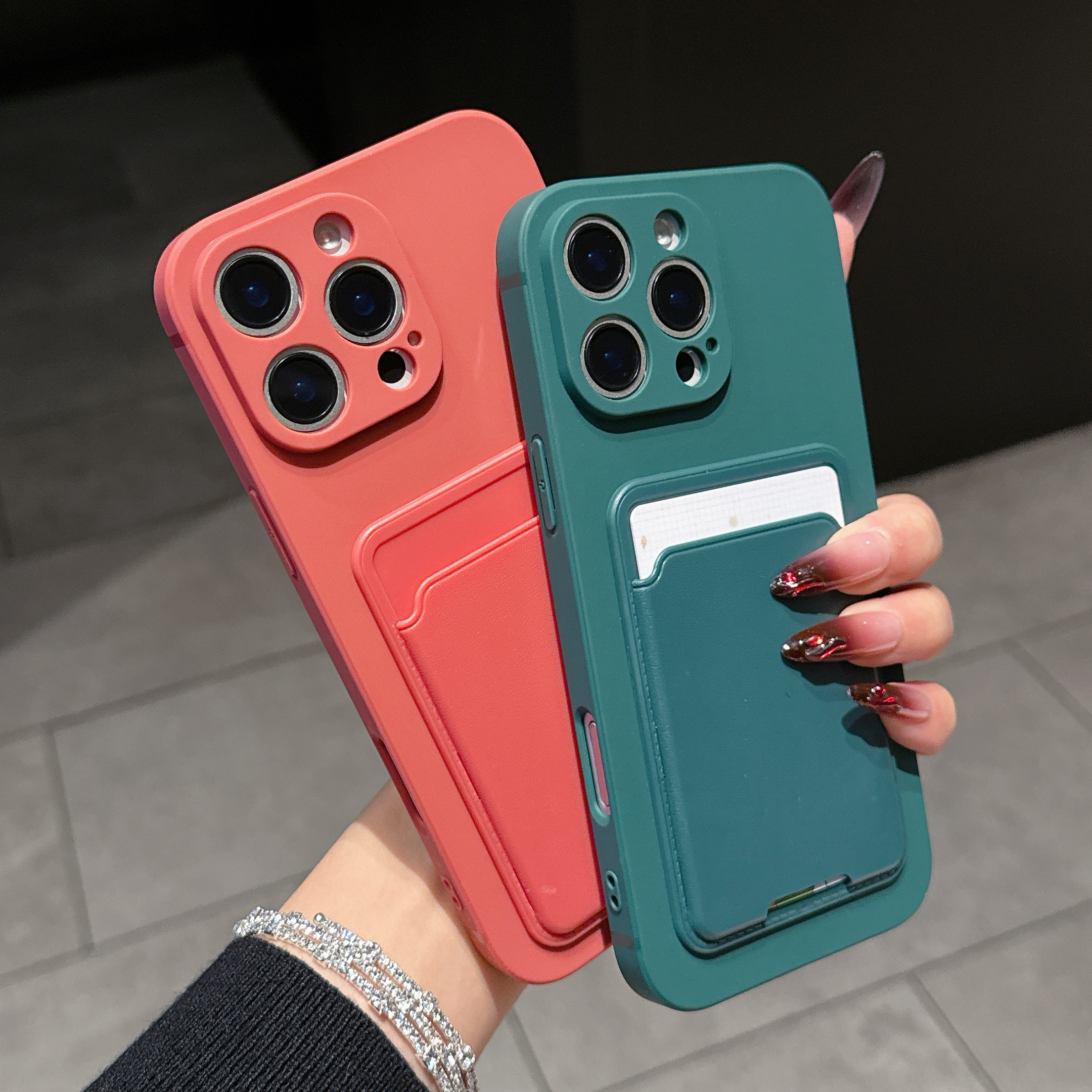 Luxury Liquid Silicone Wallet  - Phone Cases Classy recensie en prijs