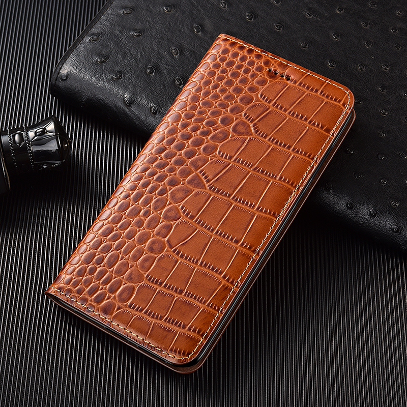 Crocodile Genuine Leather Flip - Phone Cases Classy recensie en prijs