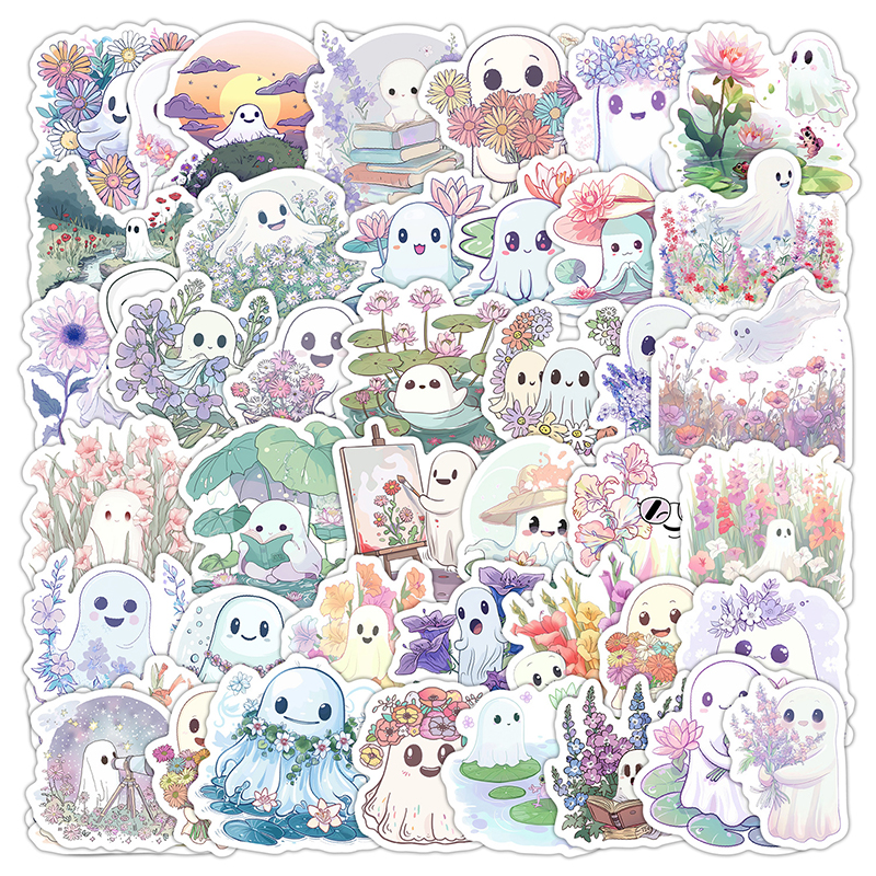 50PCS Cute White Ghost Graffit - Phone Cases Kids recensie en prijs