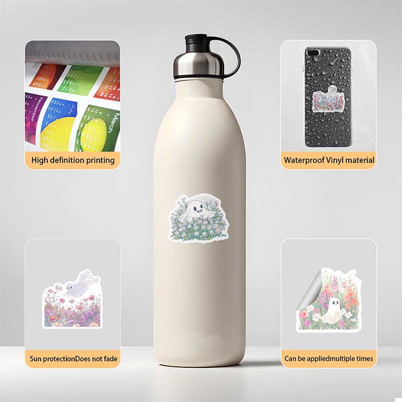 50PCS Cute White Ghost Graffit - Phone Cases Kids recensie en prijs