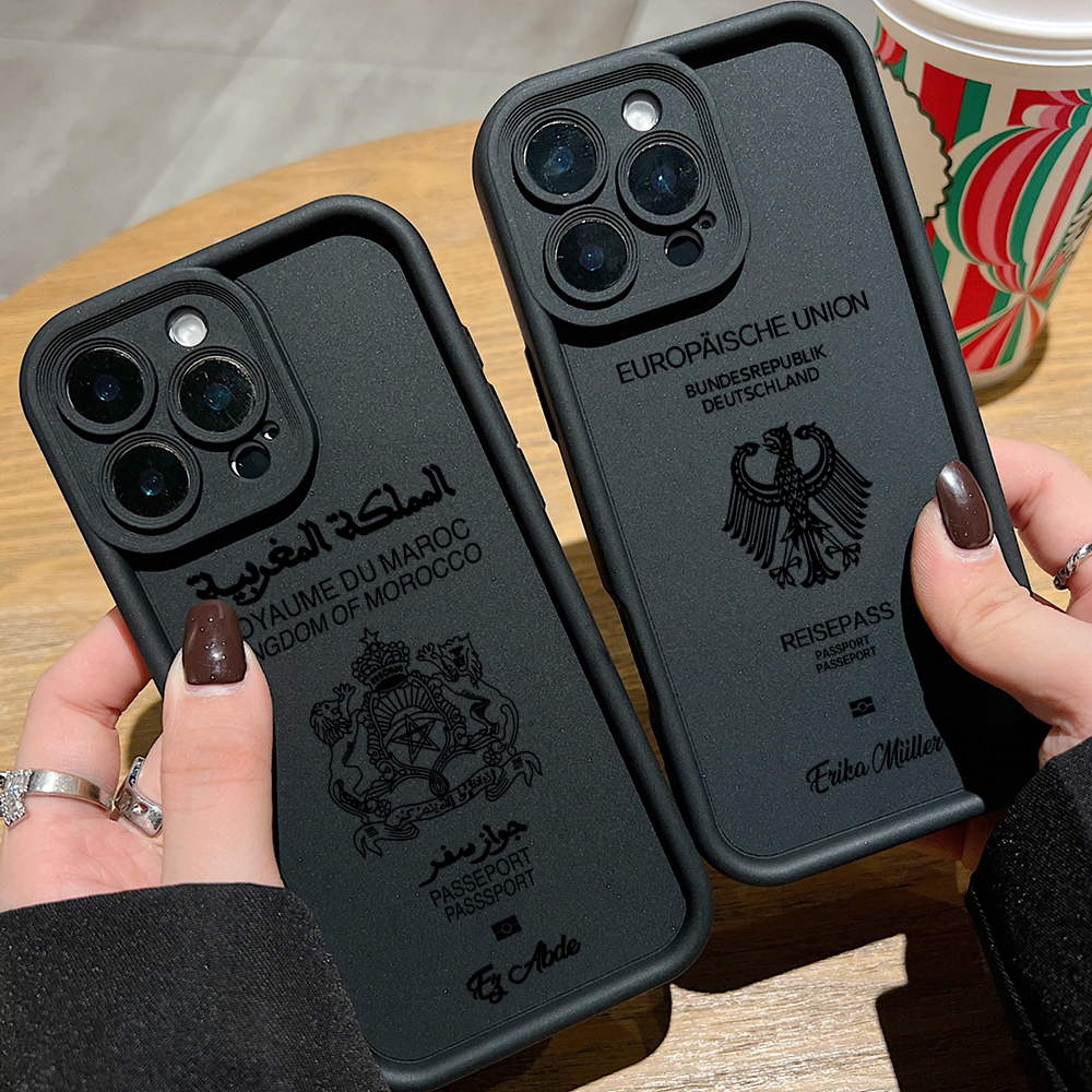 Morocco UK USA Passport Phone  - Phone Cases Usa recensie en prijs