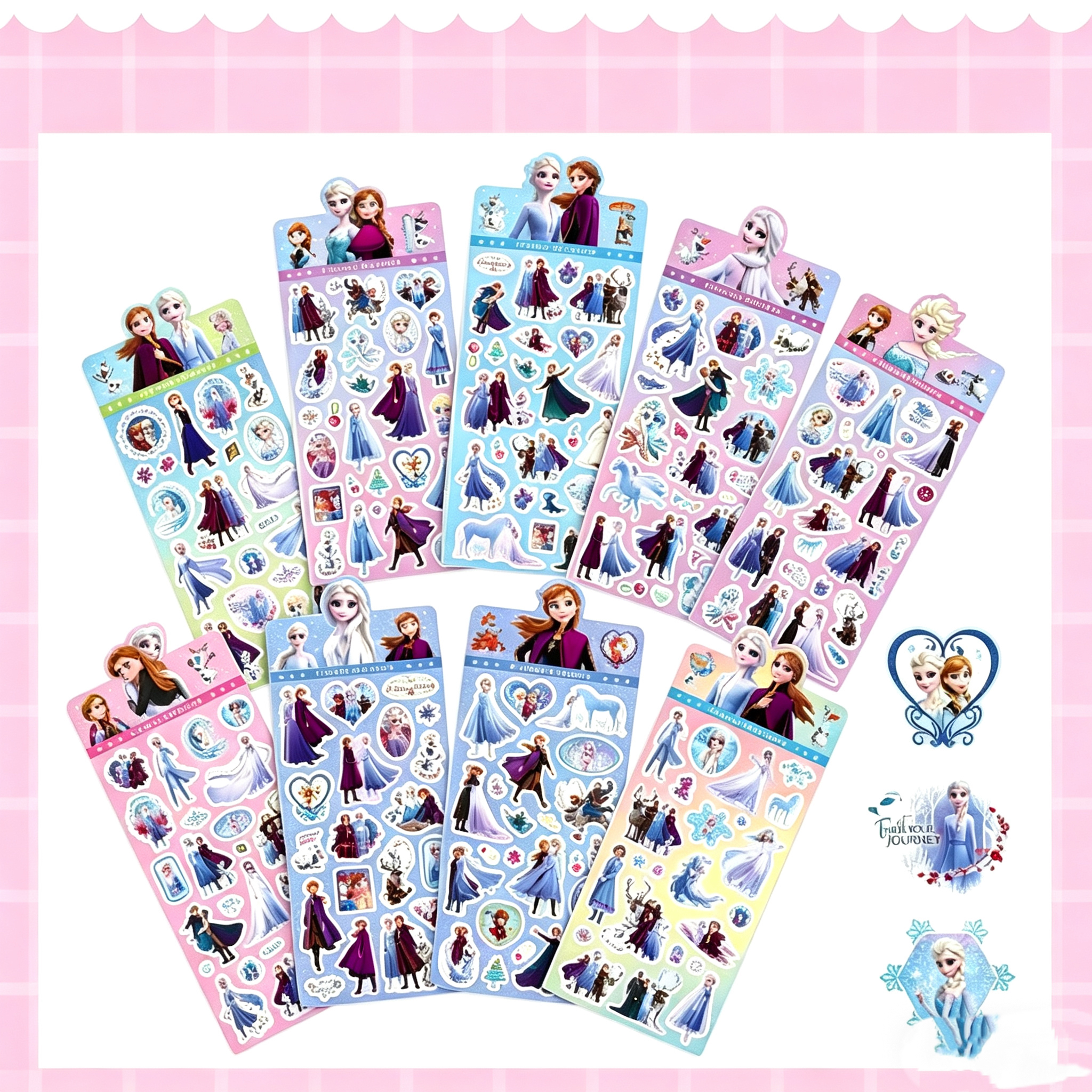 5Pcs Frozen 2 Laser Stickers,  - Phone Cases Kids recensie en prijs
