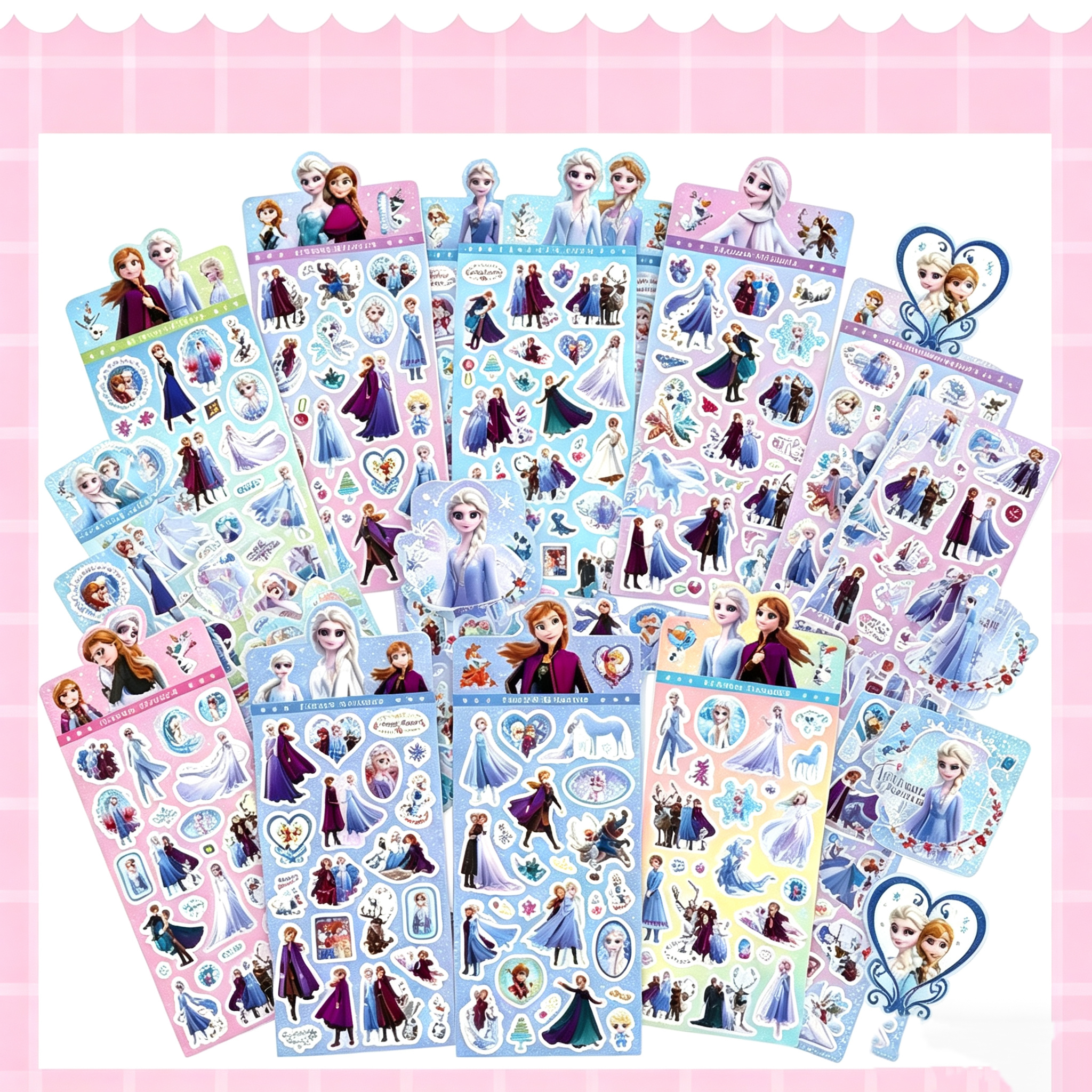 5Pcs Frozen 2 Laser Stickers,  - Phone Cases Kids recensie en prijs