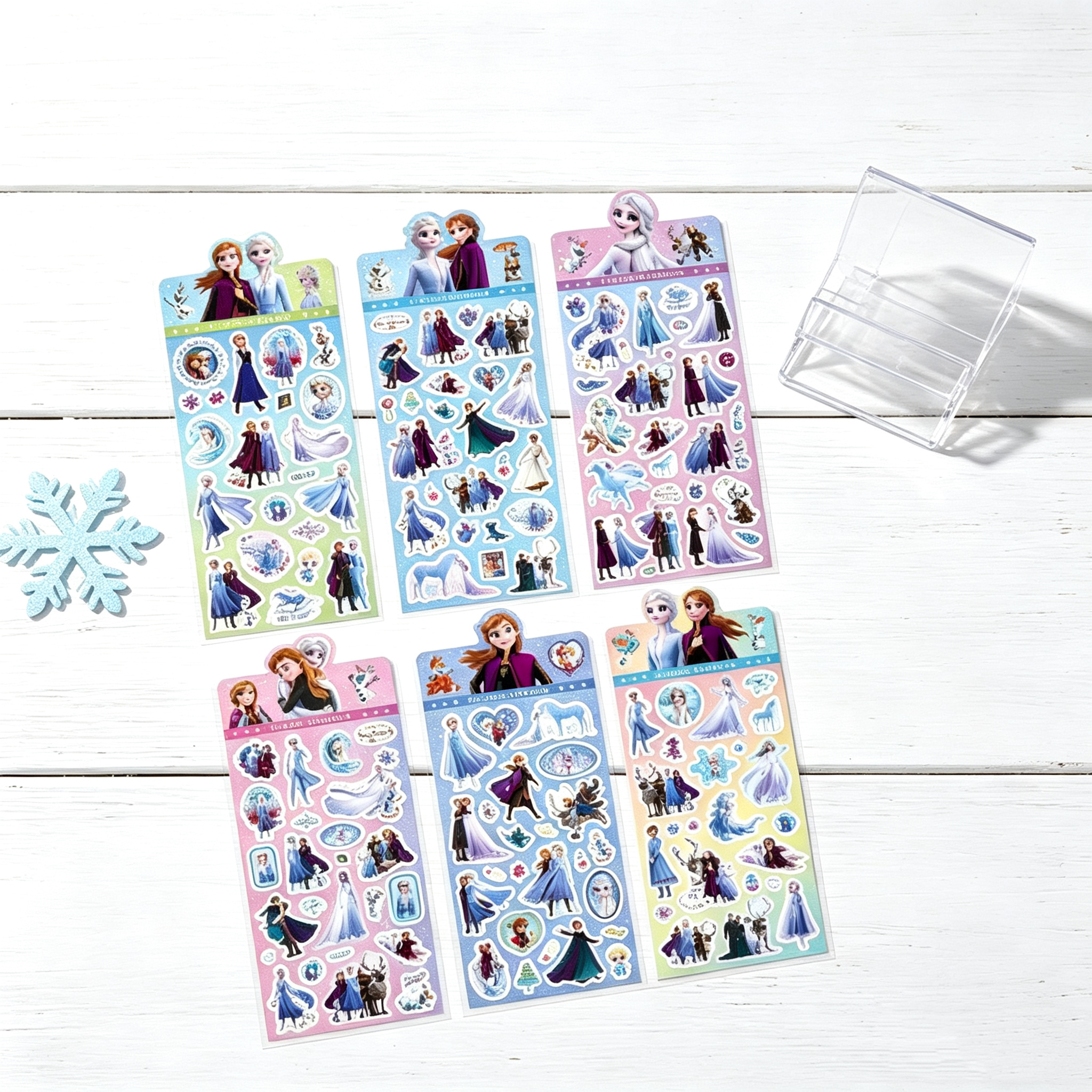 5Pcs Frozen 2 Laser Stickers,  - Phone Cases Kids recensie en prijs