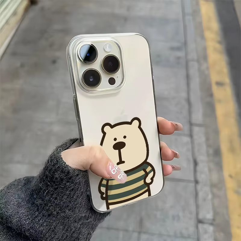 Korean Ins Cute Striped Bear A - Phone Cases Cute Iphone 13 recensie en prijs