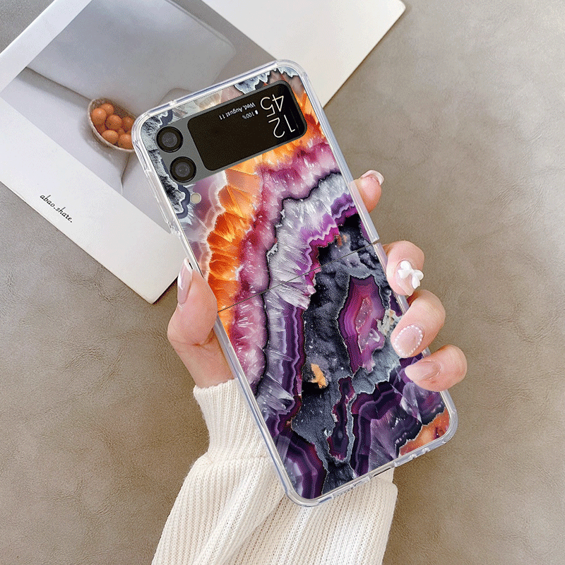 Artistic Colorful Marble Textu - Phone Cases Z Fold 7 recensie en prijs